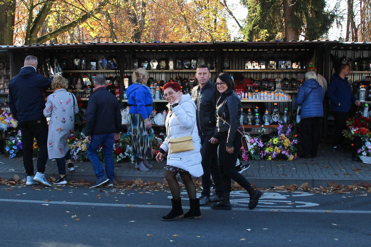 Cmentarz w Bolesławcu - 1 listopada 2024