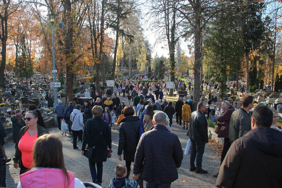 Cmentarz w Bolesławcu - 1 listopada 2024