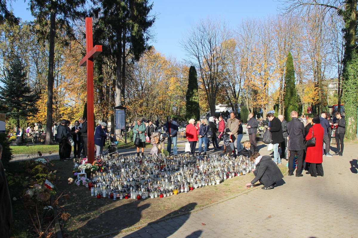 Cmentarz w Bolesławcu - 1 listopada 2024