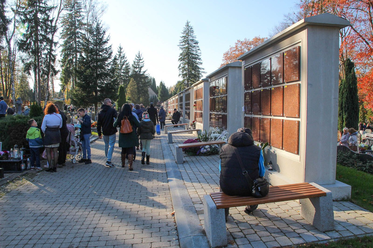 Cmentarz w Bolesławcu - 1 listopada 2024