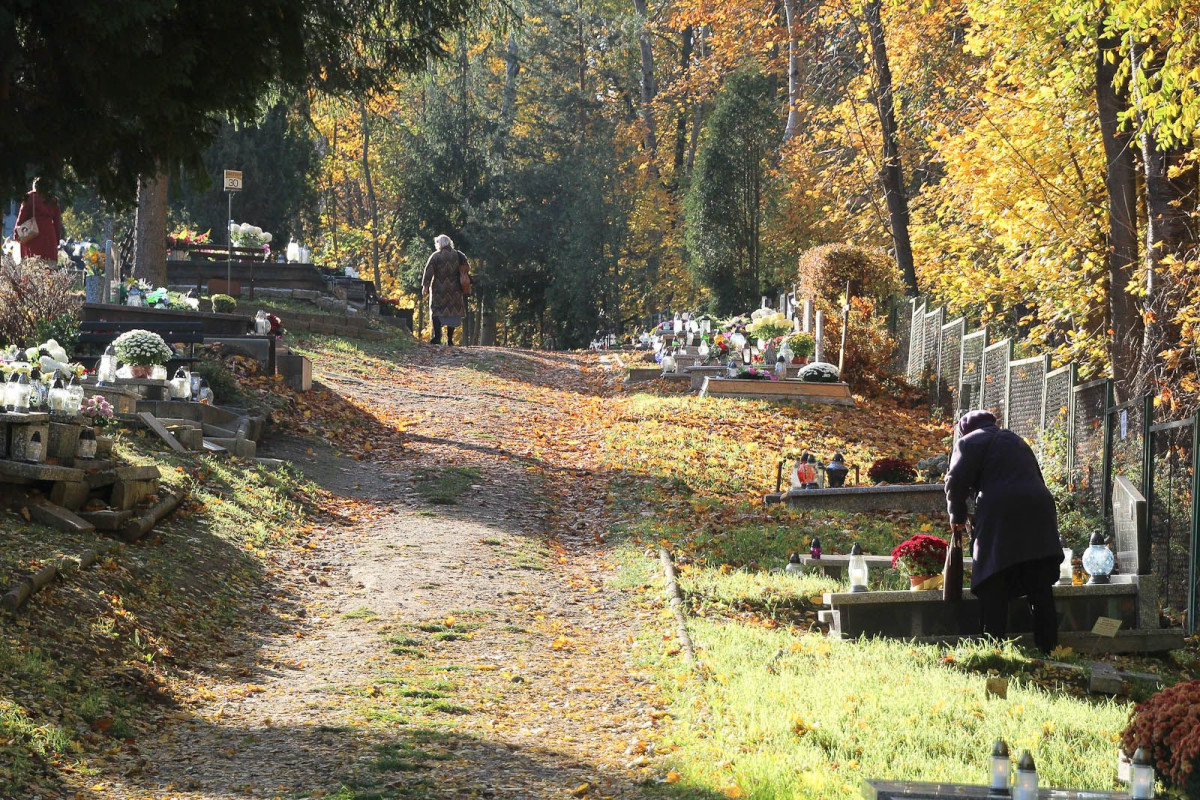 Cmentarz w Bolesławcu - 1 listopada 2024