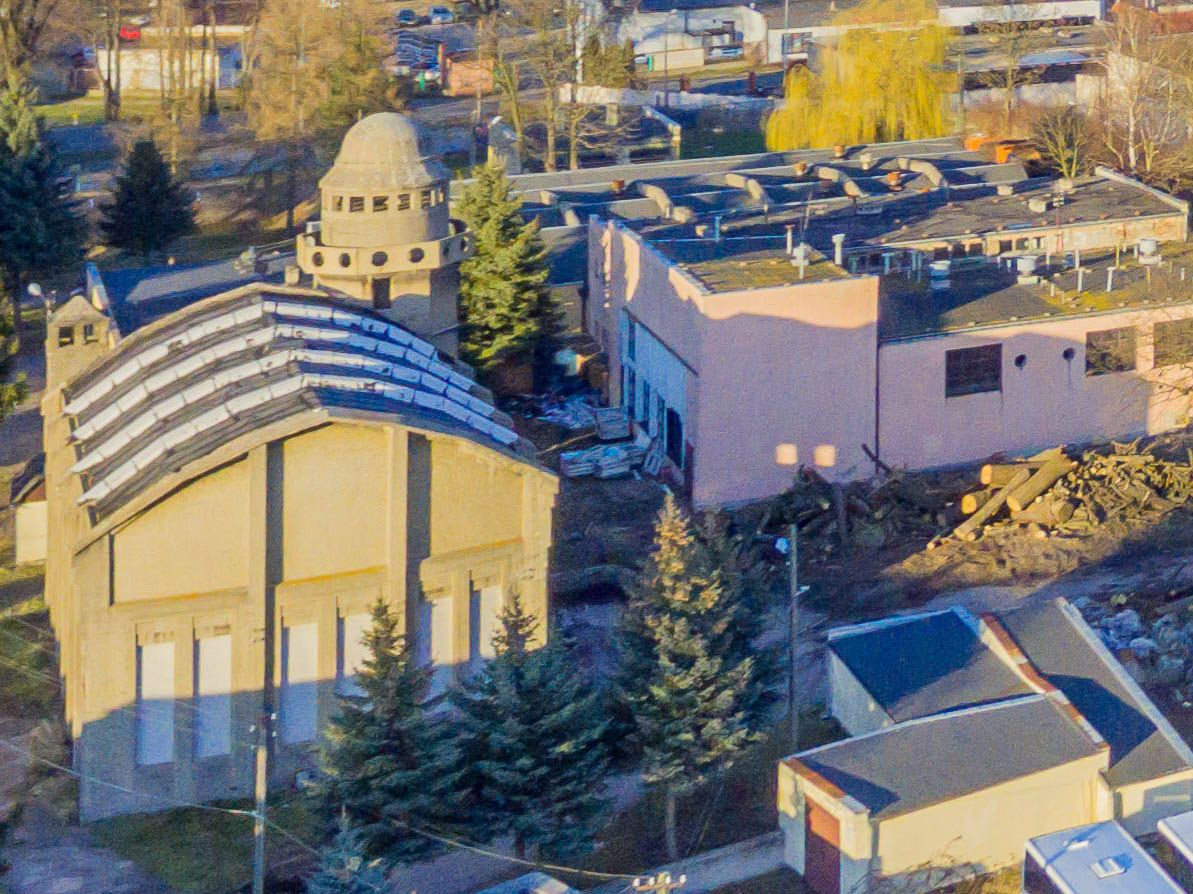 Wieża ciśnień Concordia przy ul. Orlej