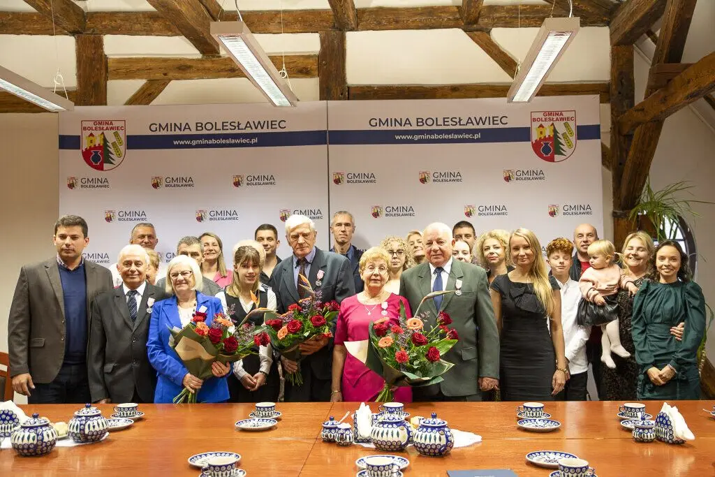 Trzy bolesławieckie pary uhonorowane przez prezydenta RP