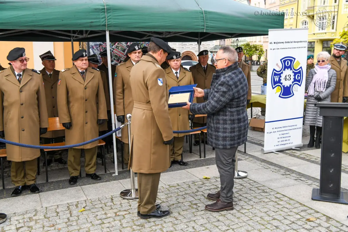 Uroczystość w rynku