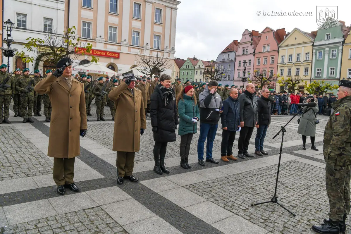 Uroczystość w rynku