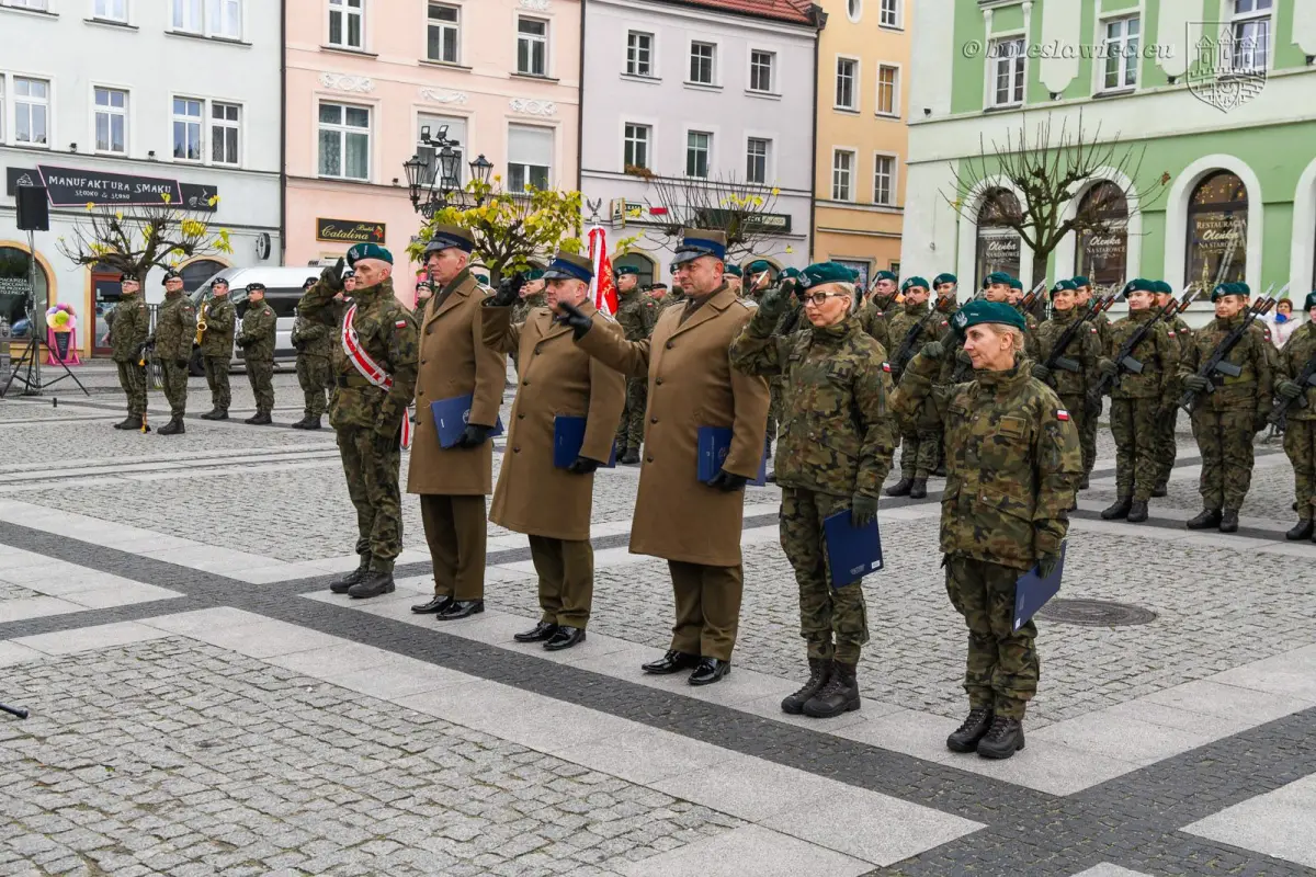 Uroczystość w rynku