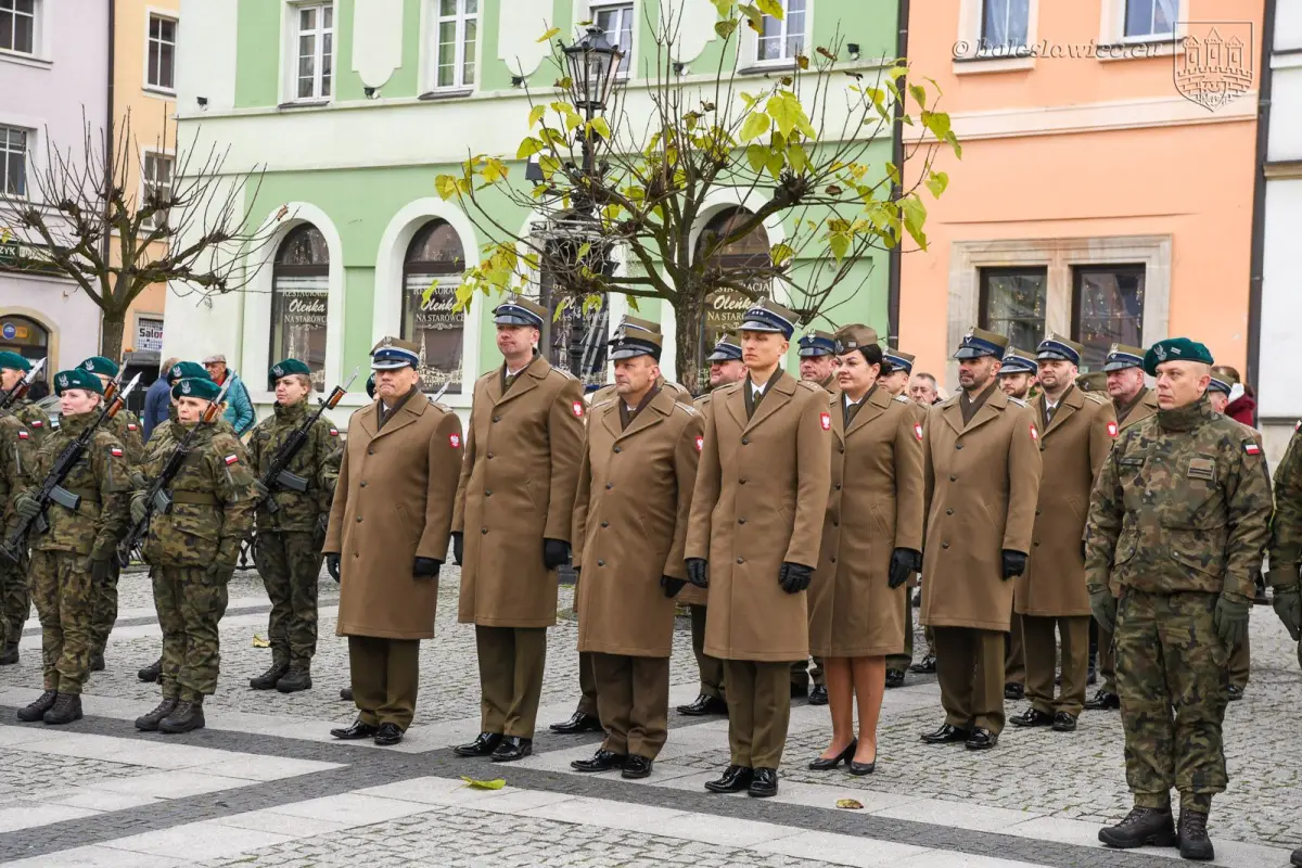 Uroczystość w rynku