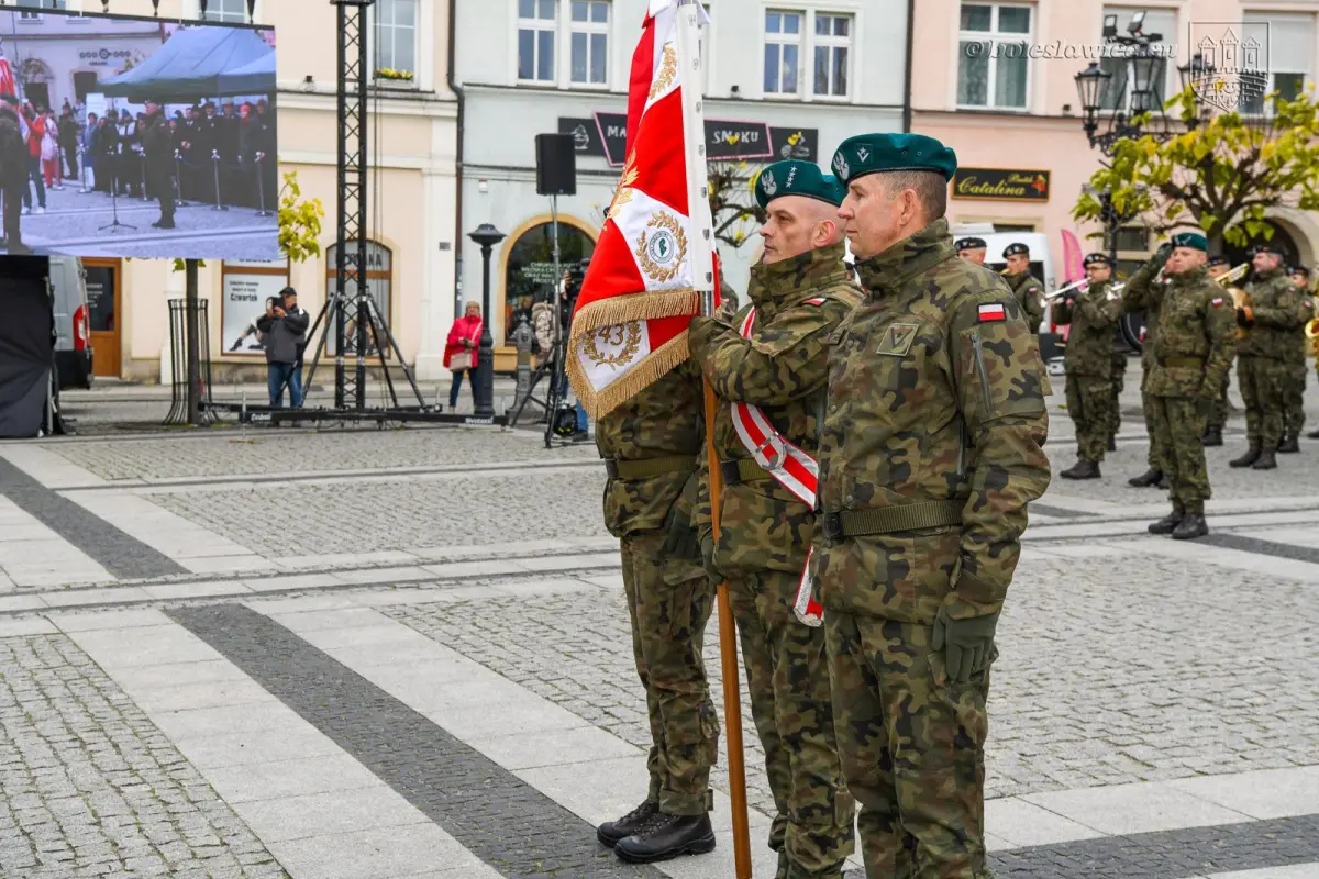 Uroczystość w rynku