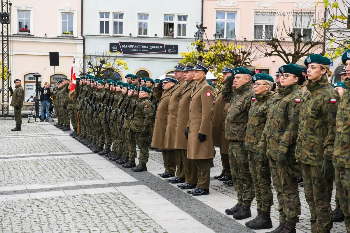 Uroczystość w rynku