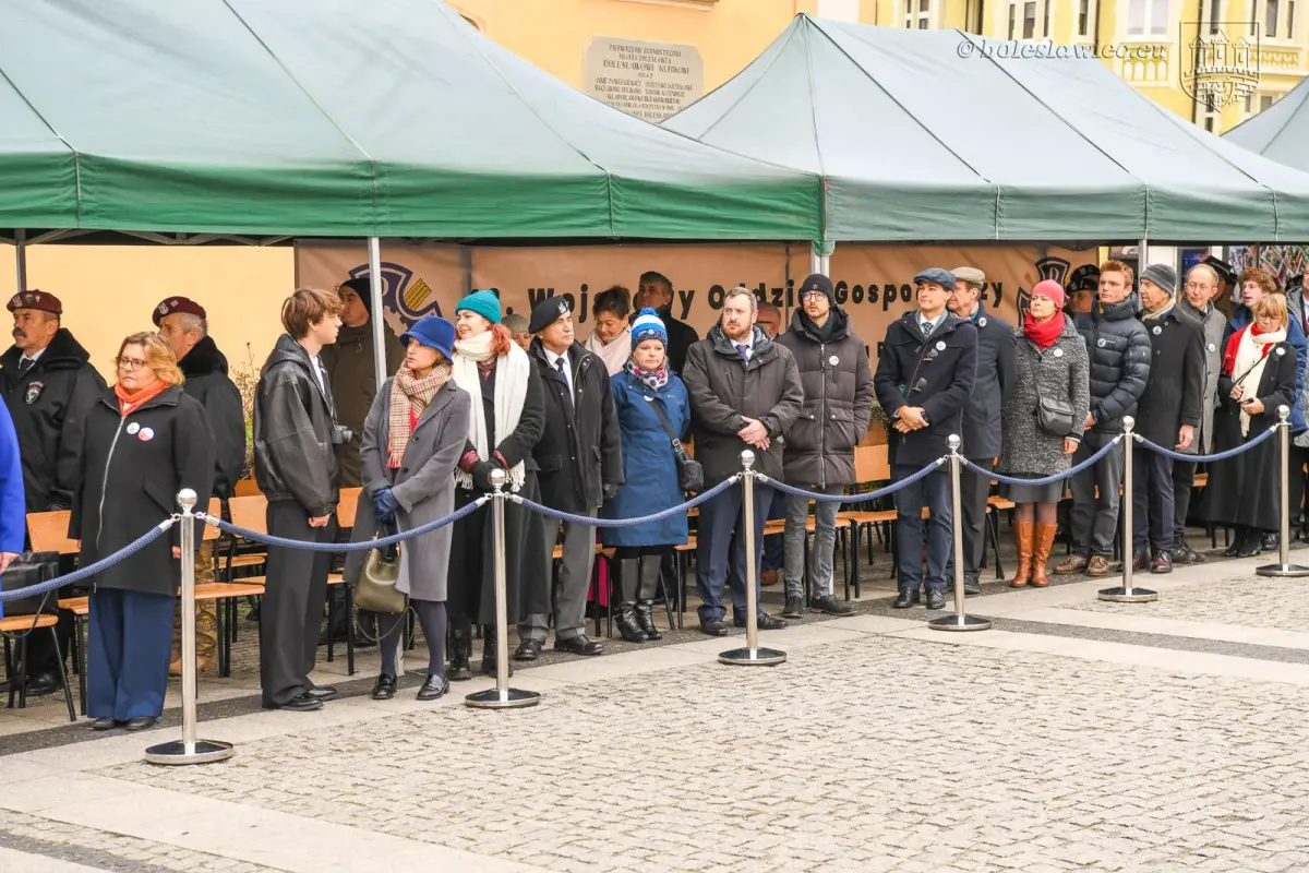 Uroczystość w rynku