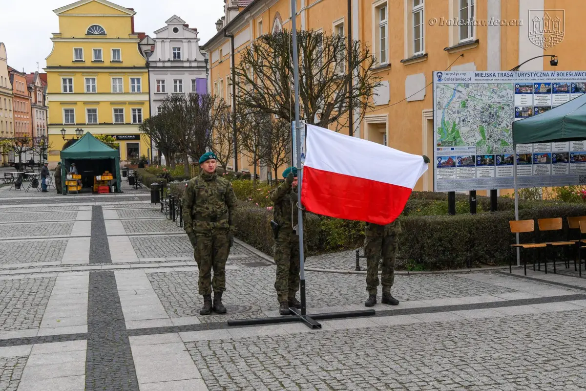 Uroczystość w rynku