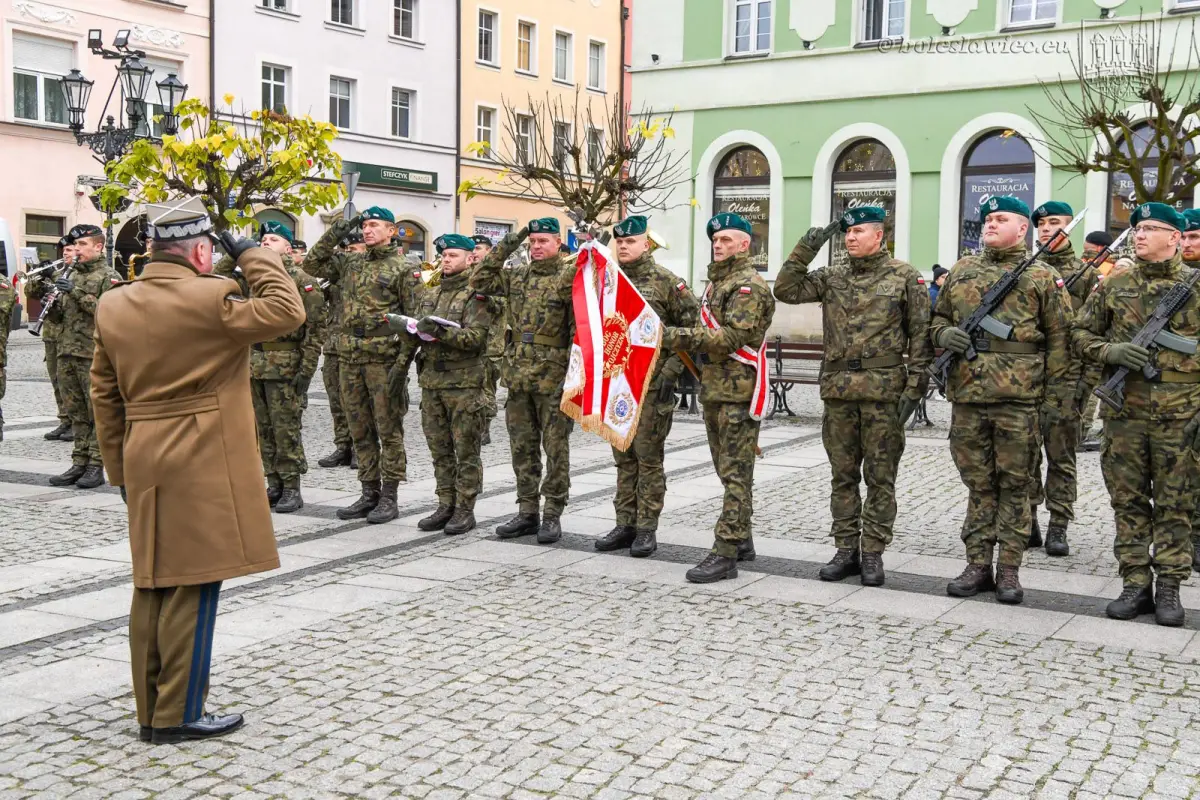 Uroczystość w rynku