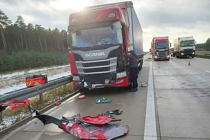Kolizja na A4
