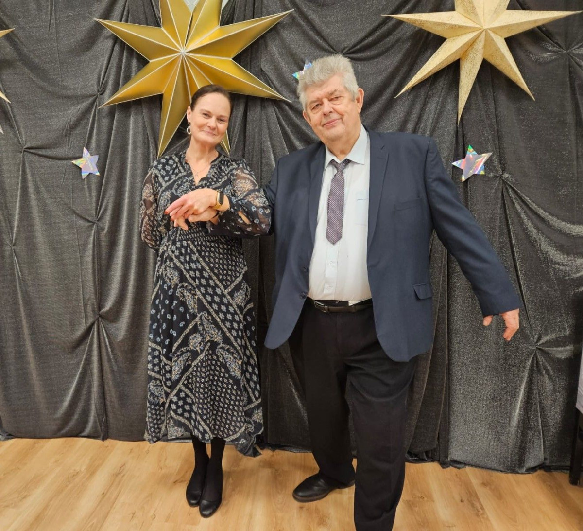 Seniorzy tańczyli z gwiazdami