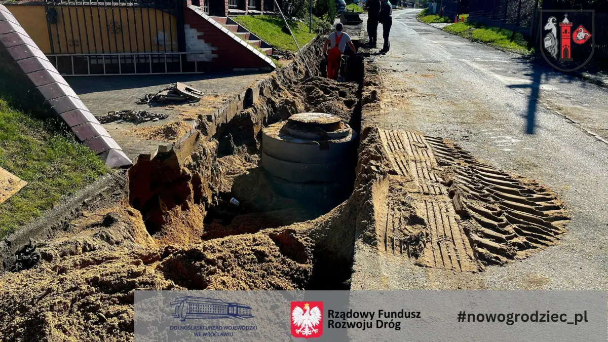 Przebudowa drogi gminnej – ul. A. Mickiewicza w Nowogrodźcu