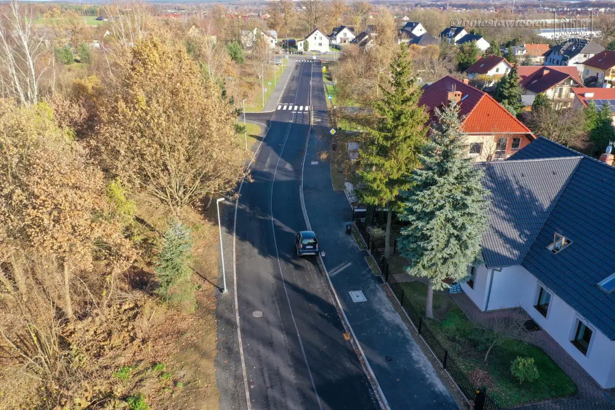 Nowa infrastruktura drogowa przy ulicy Stokrotek