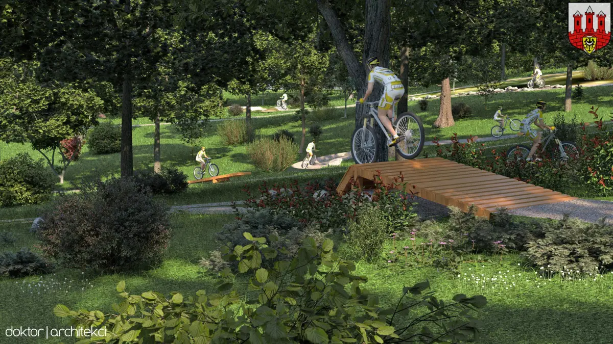 Zobaczcie, jak będzie wyglądał Bolesławiecki Rowerowy Park Umiejętności