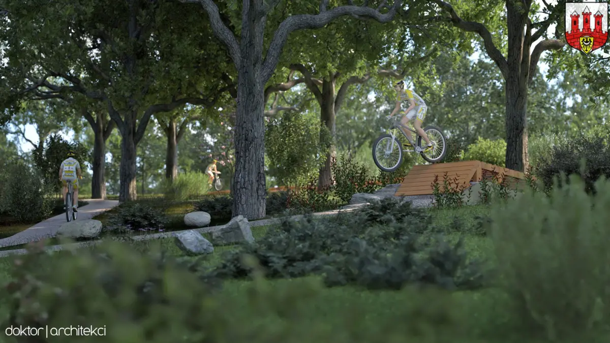 See What the Bolesławiec Bike Skills Park Will Look Like
