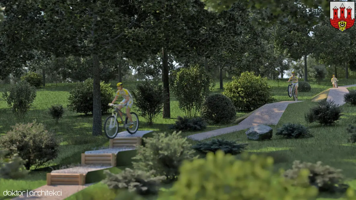 Zobaczcie, jak będzie wyglądał Bolesławiecki Rowerowy Park Umiejętności