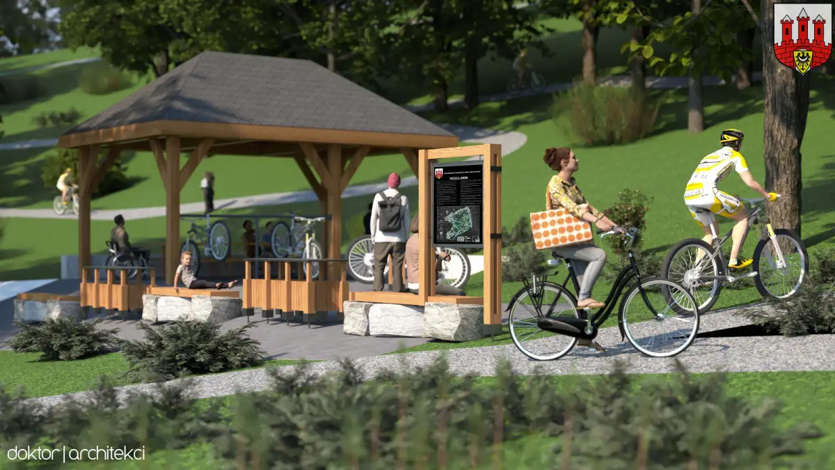 Zobaczcie, jak będzie wyglądał Bolesławiecki Rowerowy Park Umiejętności