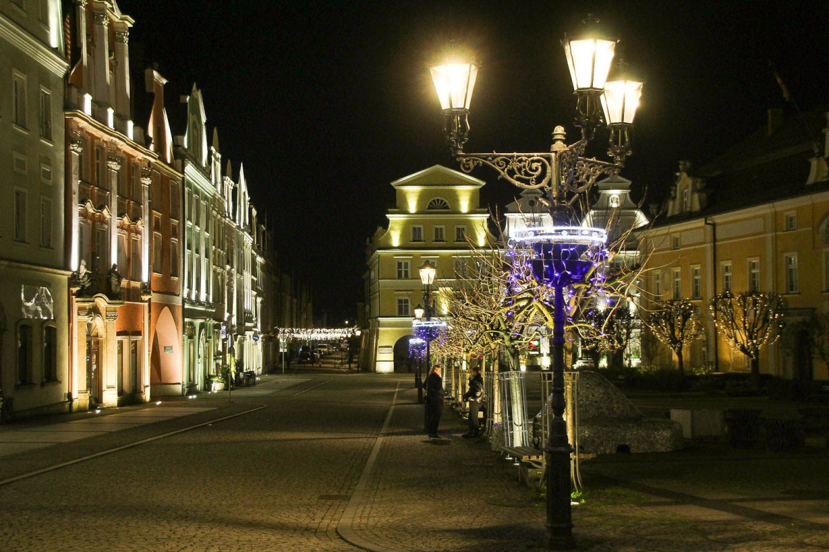 Świątecznie na bolesławieckim rynku