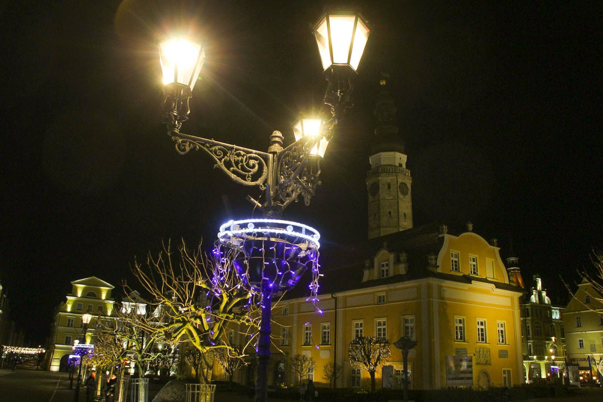 Świątecznie na bolesławieckim rynku