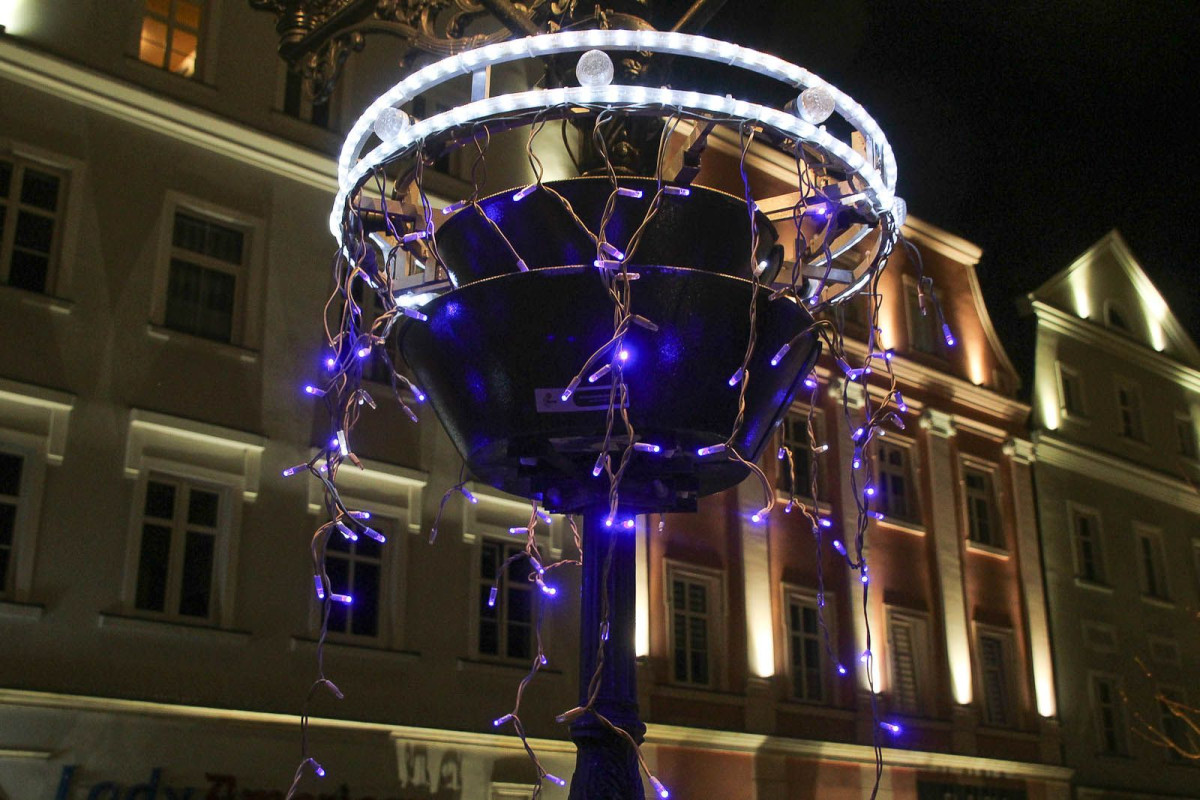 Świątecznie na bolesławieckim rynku