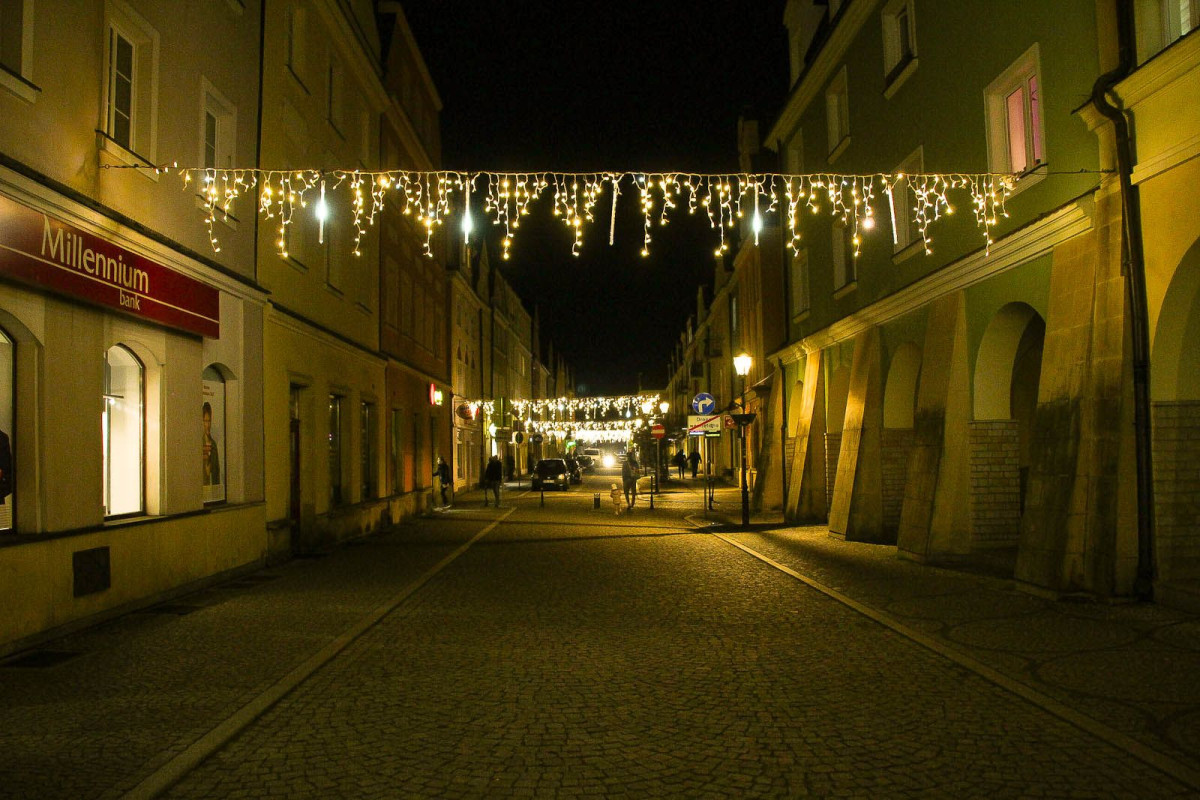 Świątecznie na bolesławieckim rynku