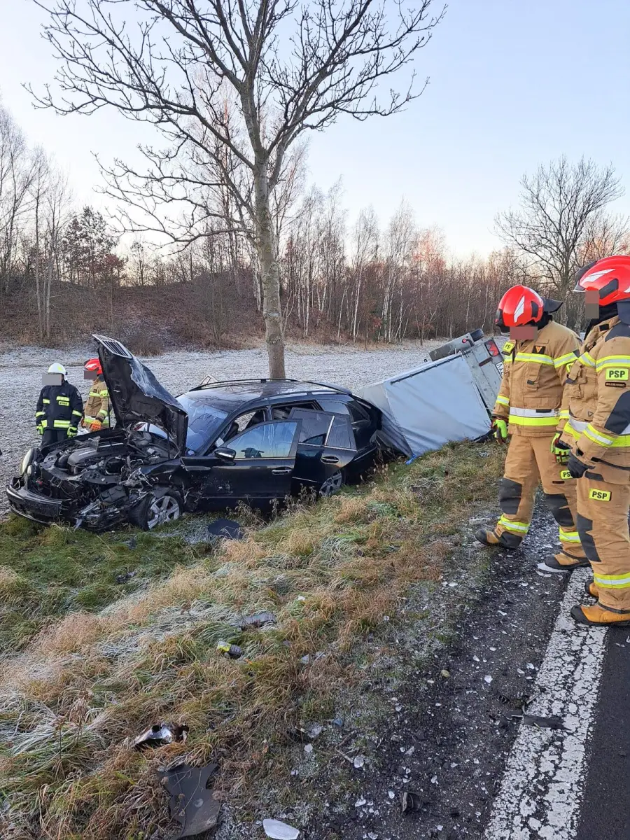 Wypadek w gminie Nowogrodziec