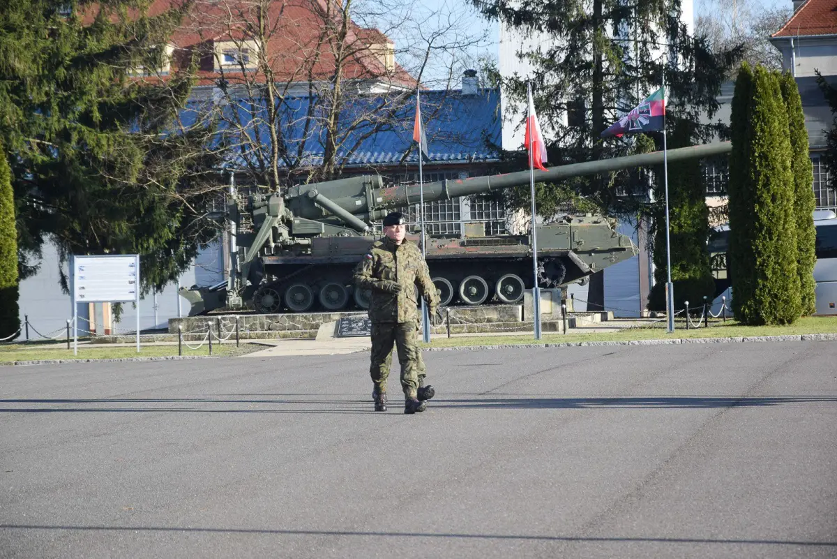 Uroczystość w 23 Śląskim Pułku Artylerii w Bolesławcu