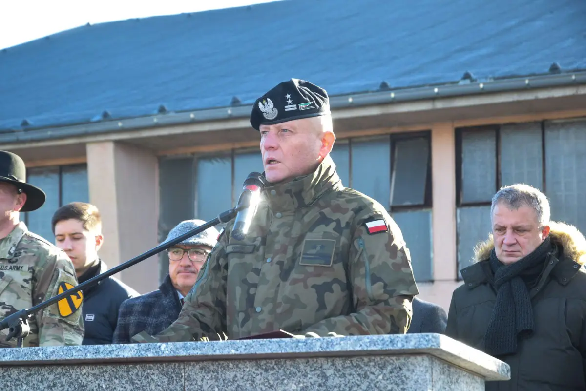 Uroczystość w 23 Śląskim Pułku Artylerii w Bolesławcu