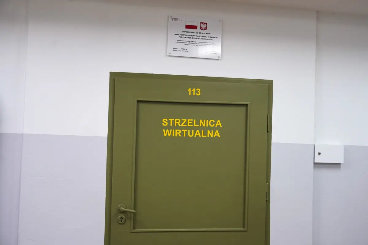 Otwarcie wirtualnej strzelnicy w II LO w Bolesławcu