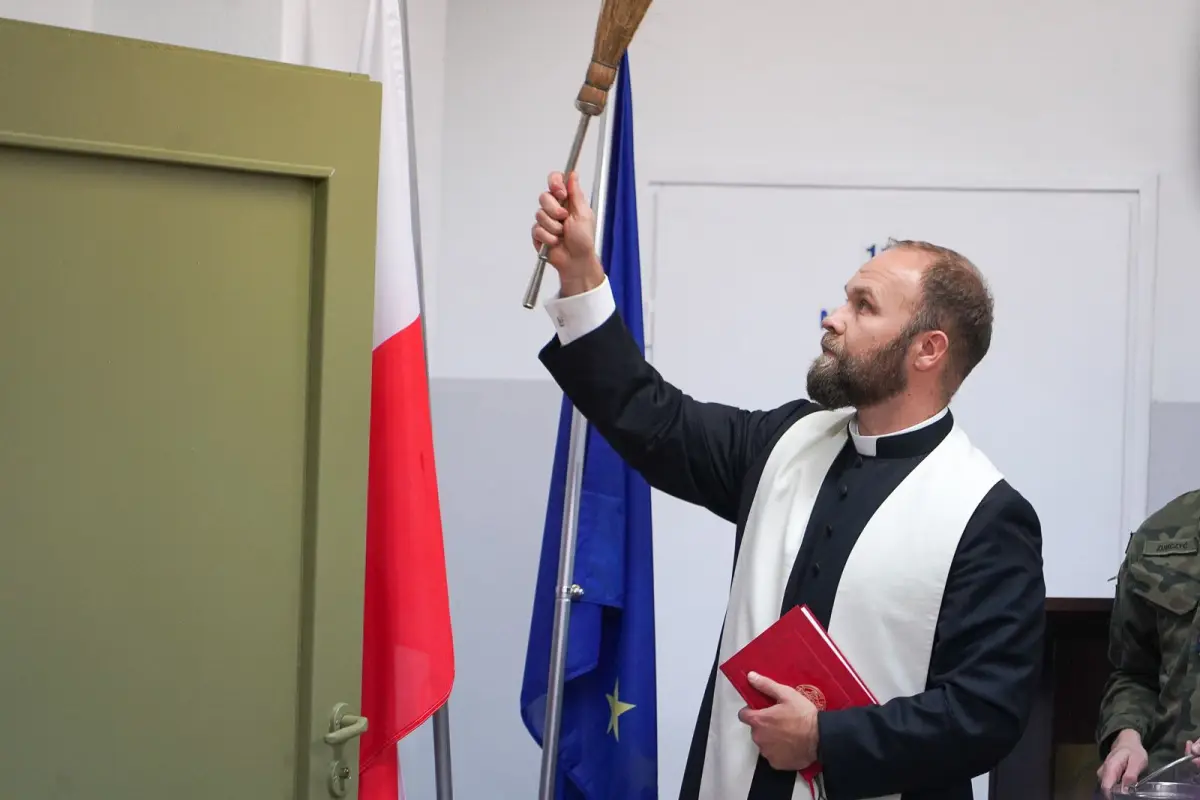Otwarcie wirtualnej strzelnicy w II LO w Bolesławcu