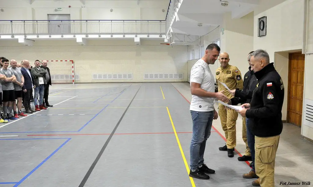 24 Mikołajkowy Turniej Halowej Piłki Nożnej Strażaków PSP