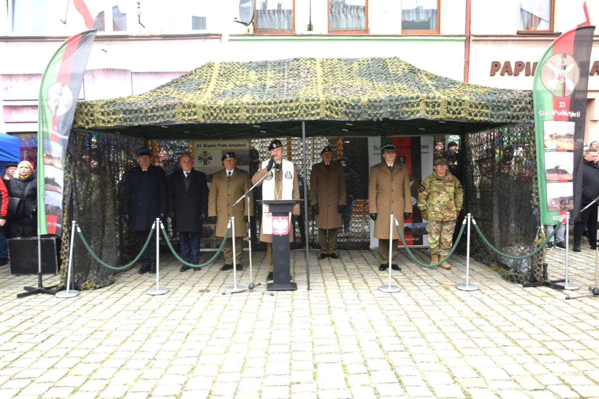 Żołnierze ochotnicy z 23 Śląskiego Pułku Artylerii złożyli przysięgę