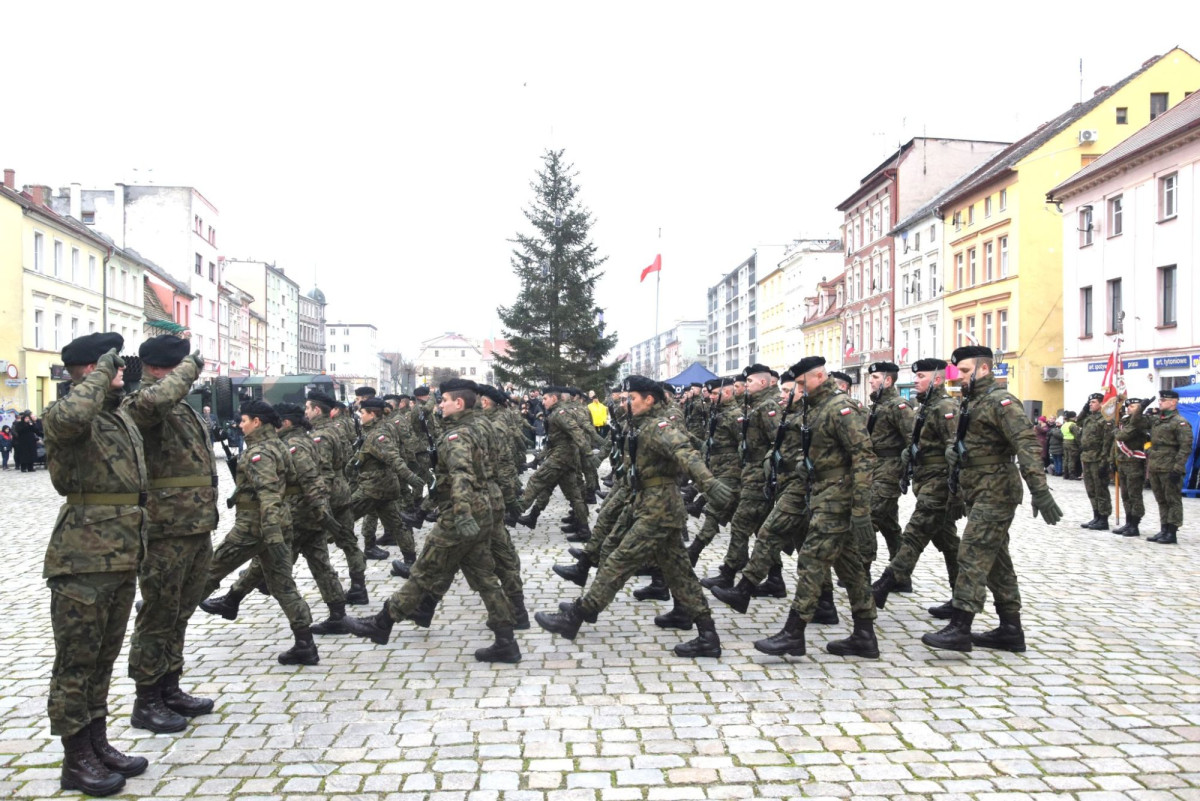 Żołnierze ochotnicy z 23 Śląskiego Pułku Artylerii złożyli przysięgę