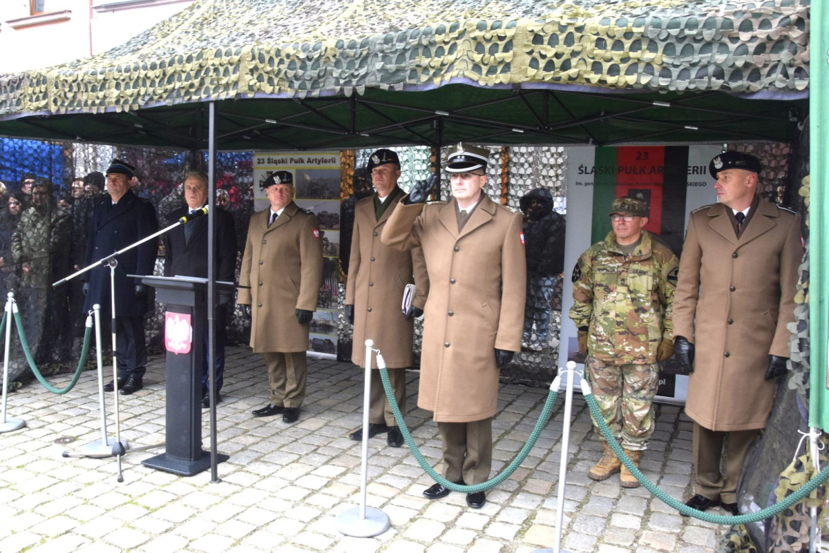Żołnierze ochotnicy z 23 Śląskiego Pułku Artylerii złożyli przysięgę