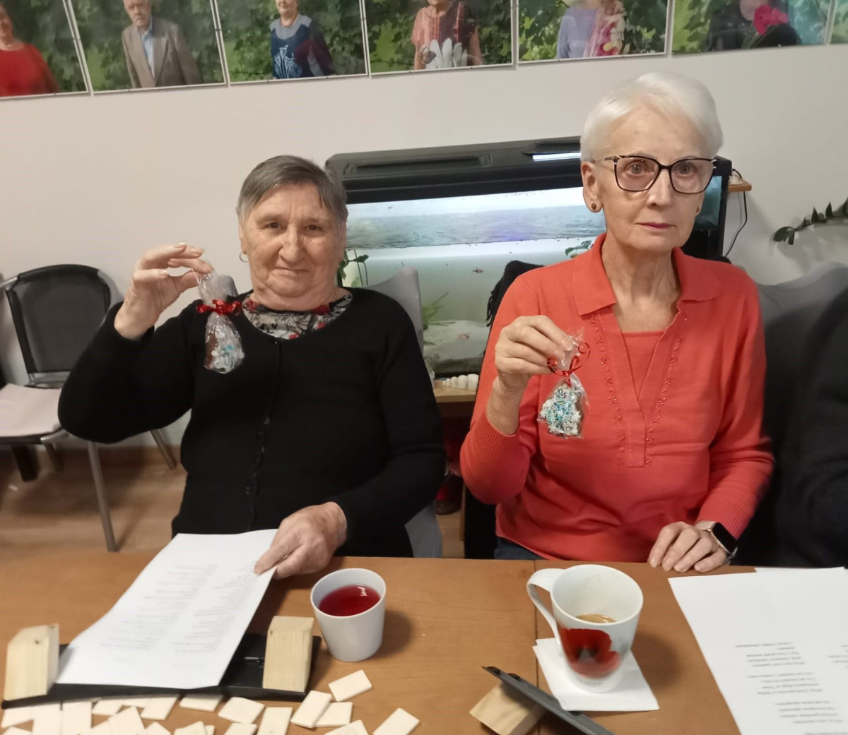 Spotkanie seniorów z harcerzami