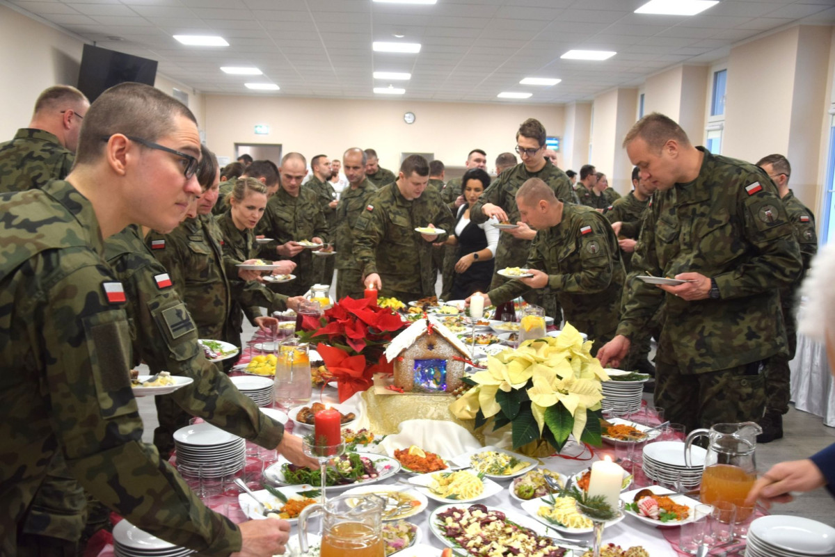 Wigilia u artylerzystów