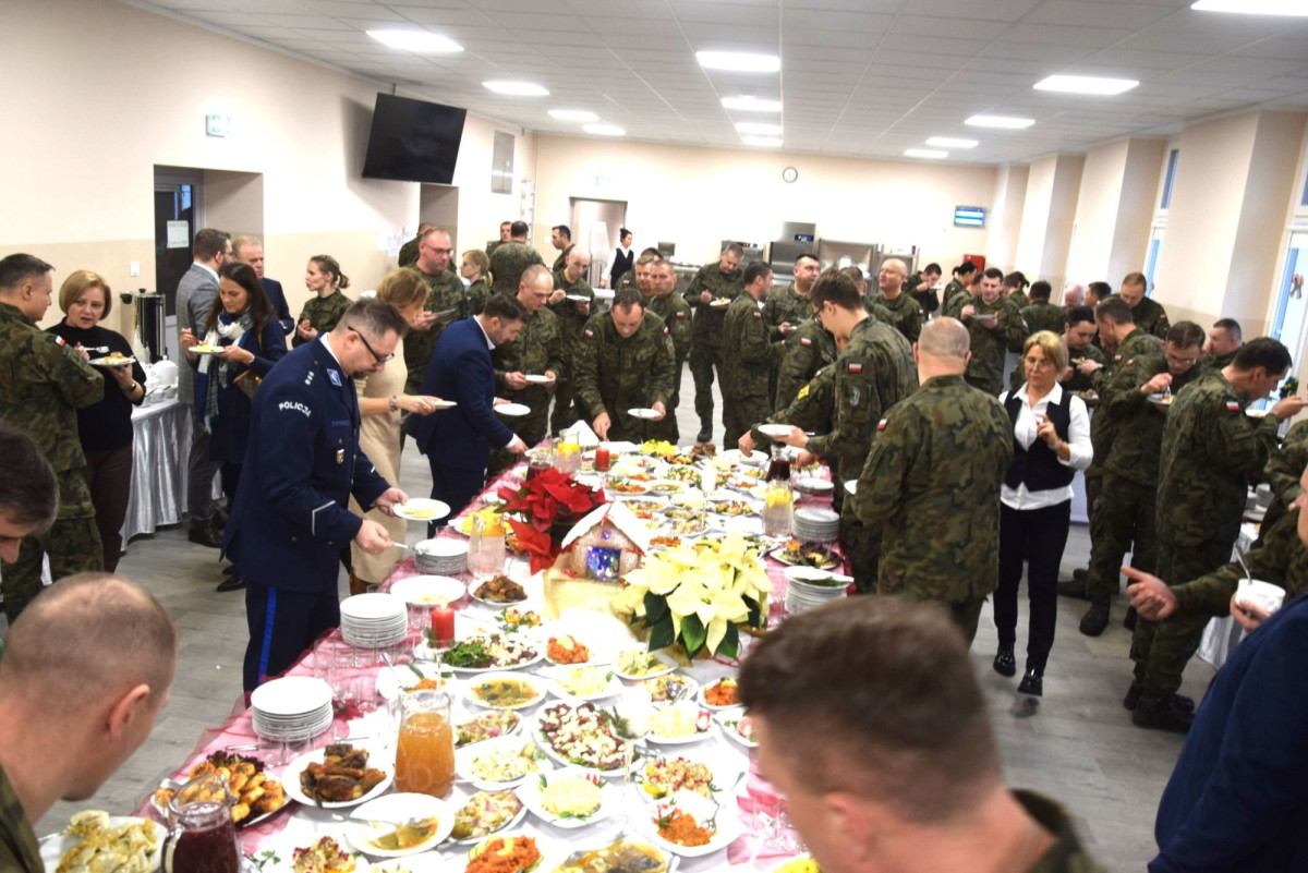 Wigilia u artylerzystów