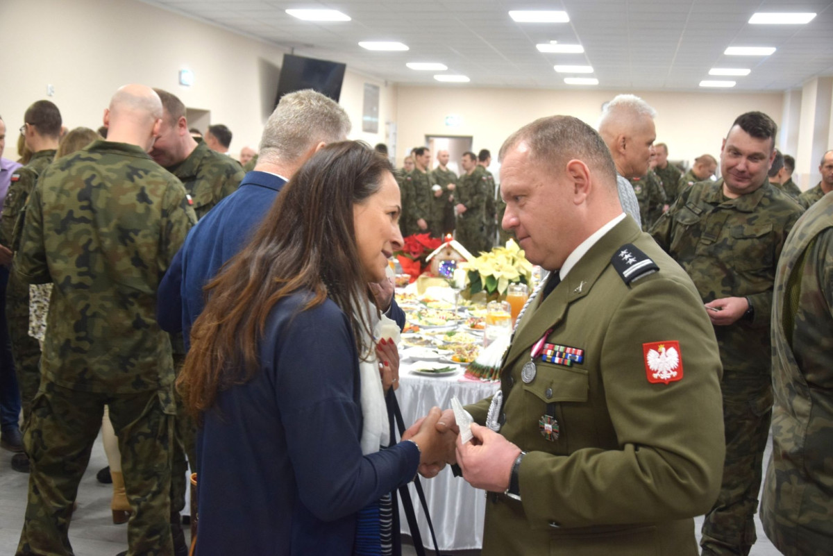 Wigilia u artylerzystów