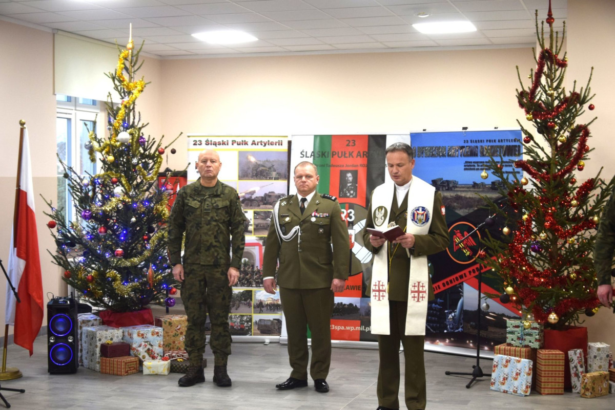 Wigilia u artylerzystów