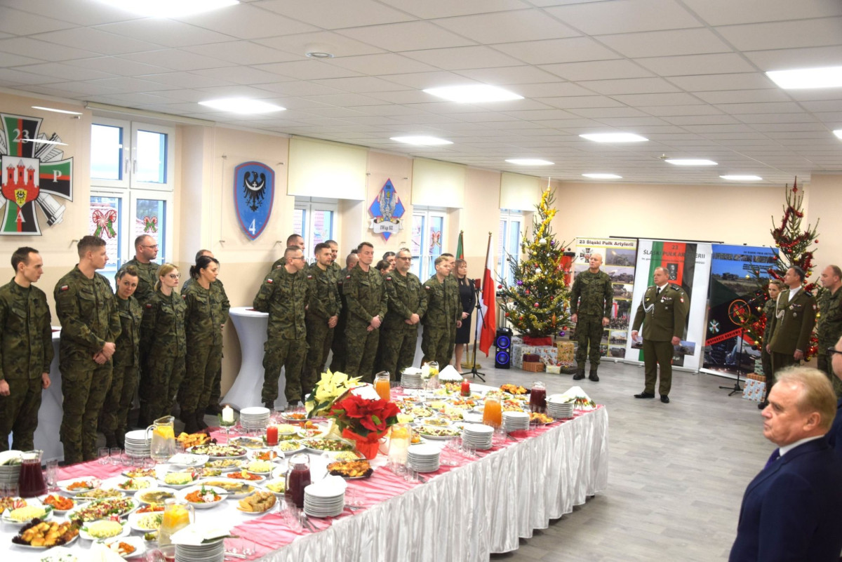 Wigilia u artylerzystów