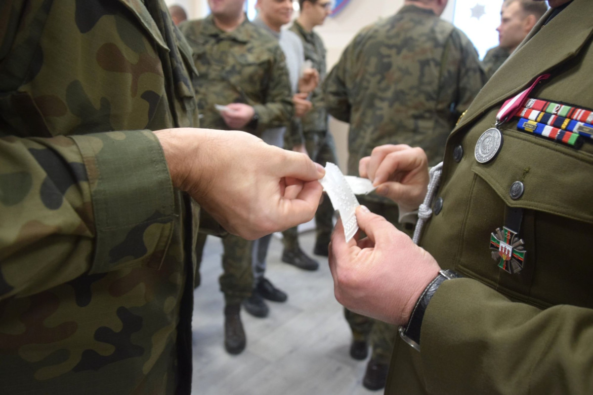 Wigilia u artylerzystów