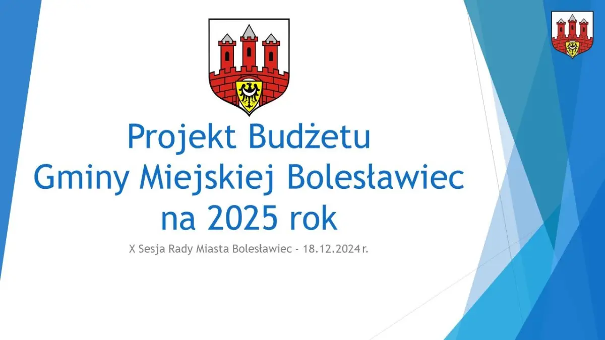Budżet dla Bolesławca na 2025 r. uchwalony, część 1