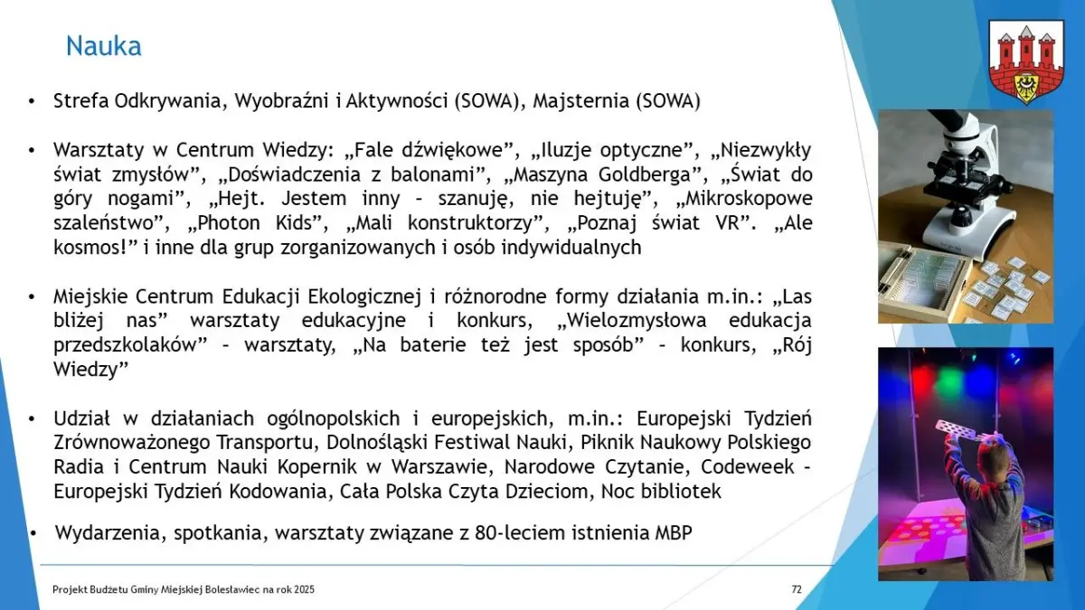 Budżet dla Bolesławca na 2025 r. uchwalony, część 2