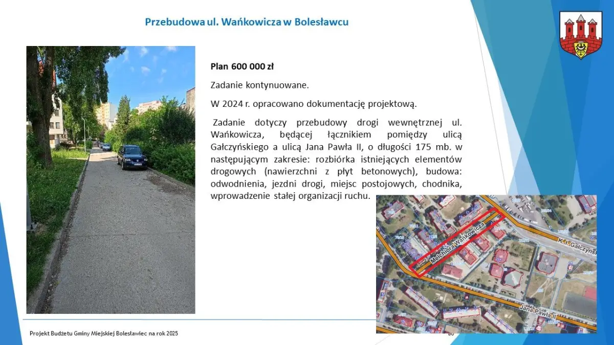 Budżet dla Bolesławca na 2025 r. uchwalony, część 2