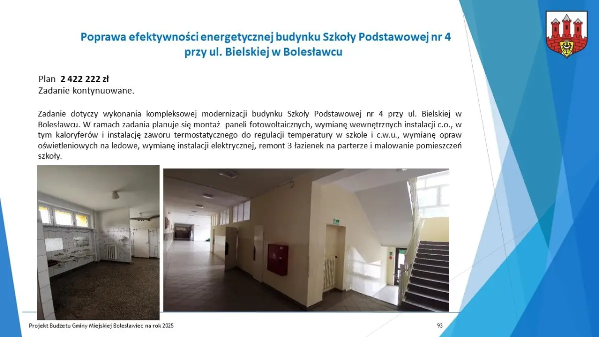 Budżet dla Bolesławca na 2025 r. uchwalony, część 2