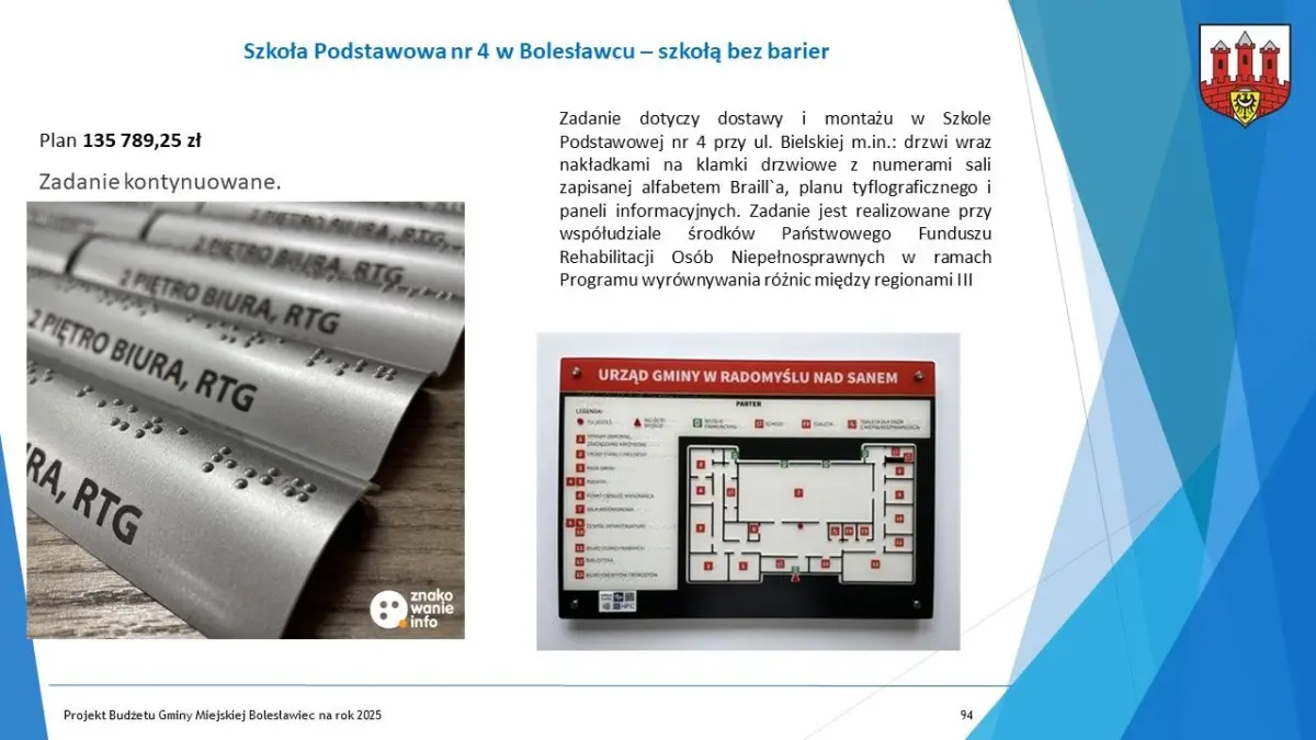 Budżet dla Bolesławca na 2025 r. uchwalony, część 2