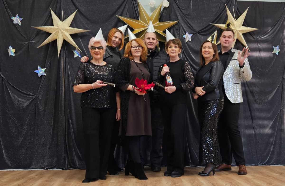 Życzenia od seniorów z Dziennego Dom Senior+